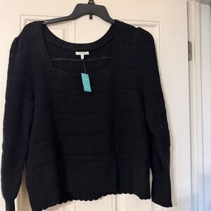 Maurices Black Crew Neck Sweater